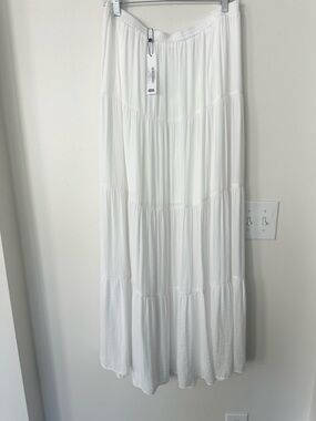 Naked Zebra Tiered Women’s Maxi Skirt  L